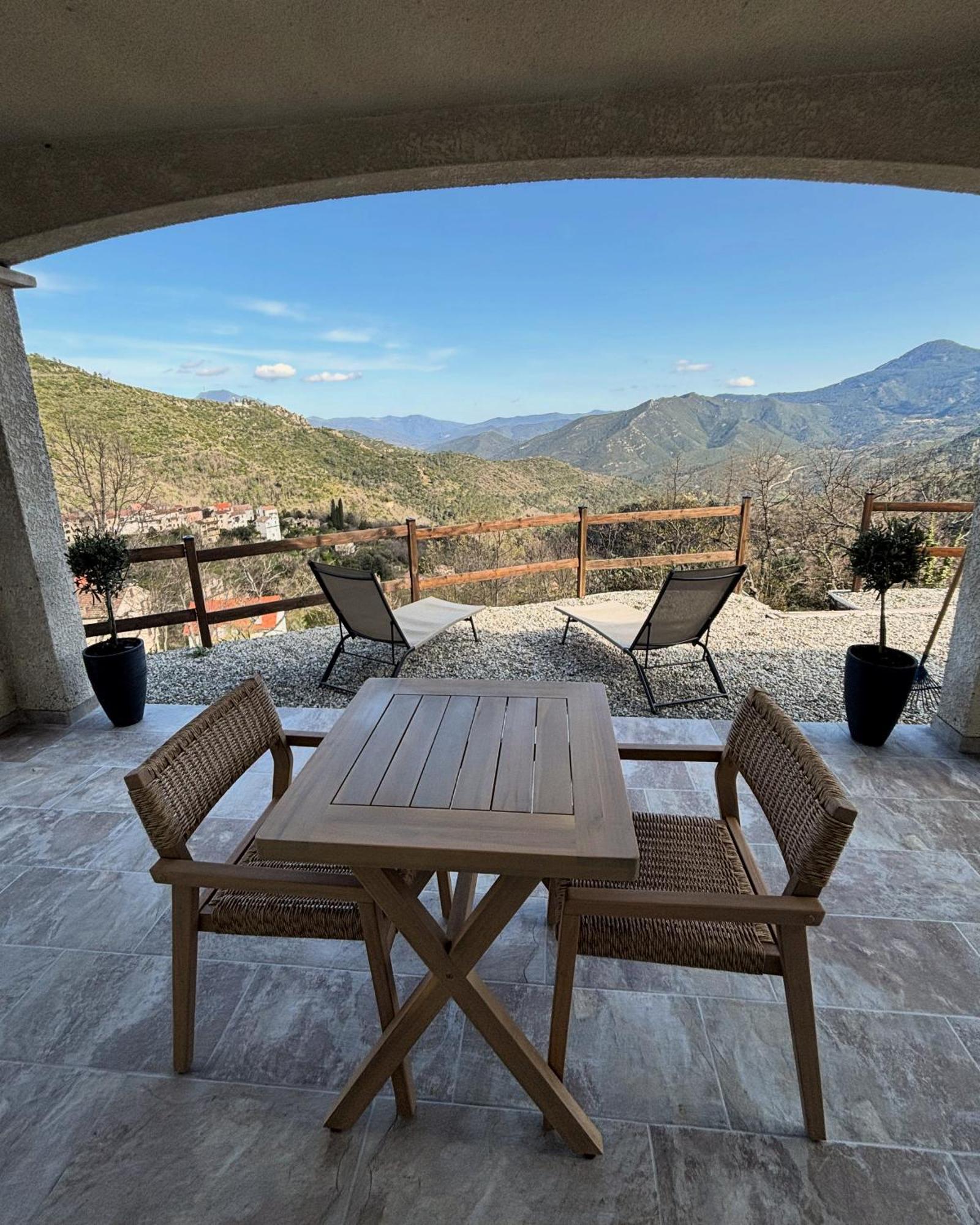 Casa Punta Di Vista Appartement Venaco  Buitenkant foto