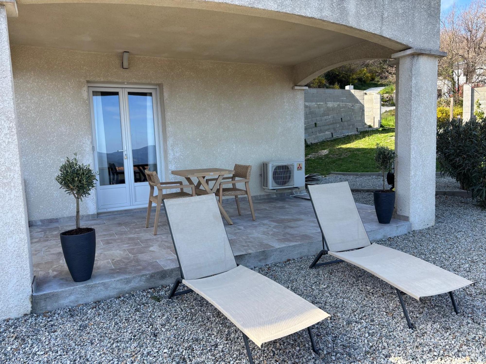 Casa Punta Di Vista Appartement Venaco  Buitenkant foto