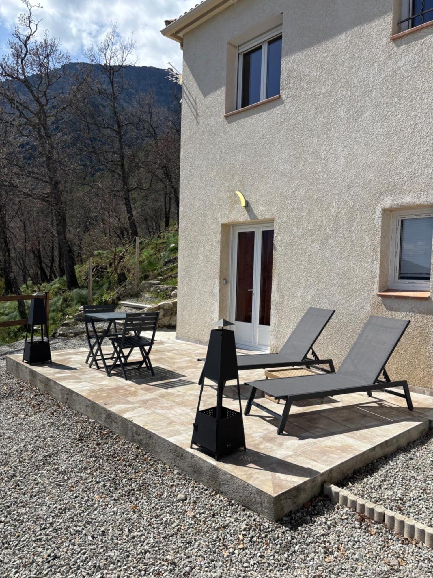 Casa Punta Di Vista Appartement Venaco  Buitenkant foto